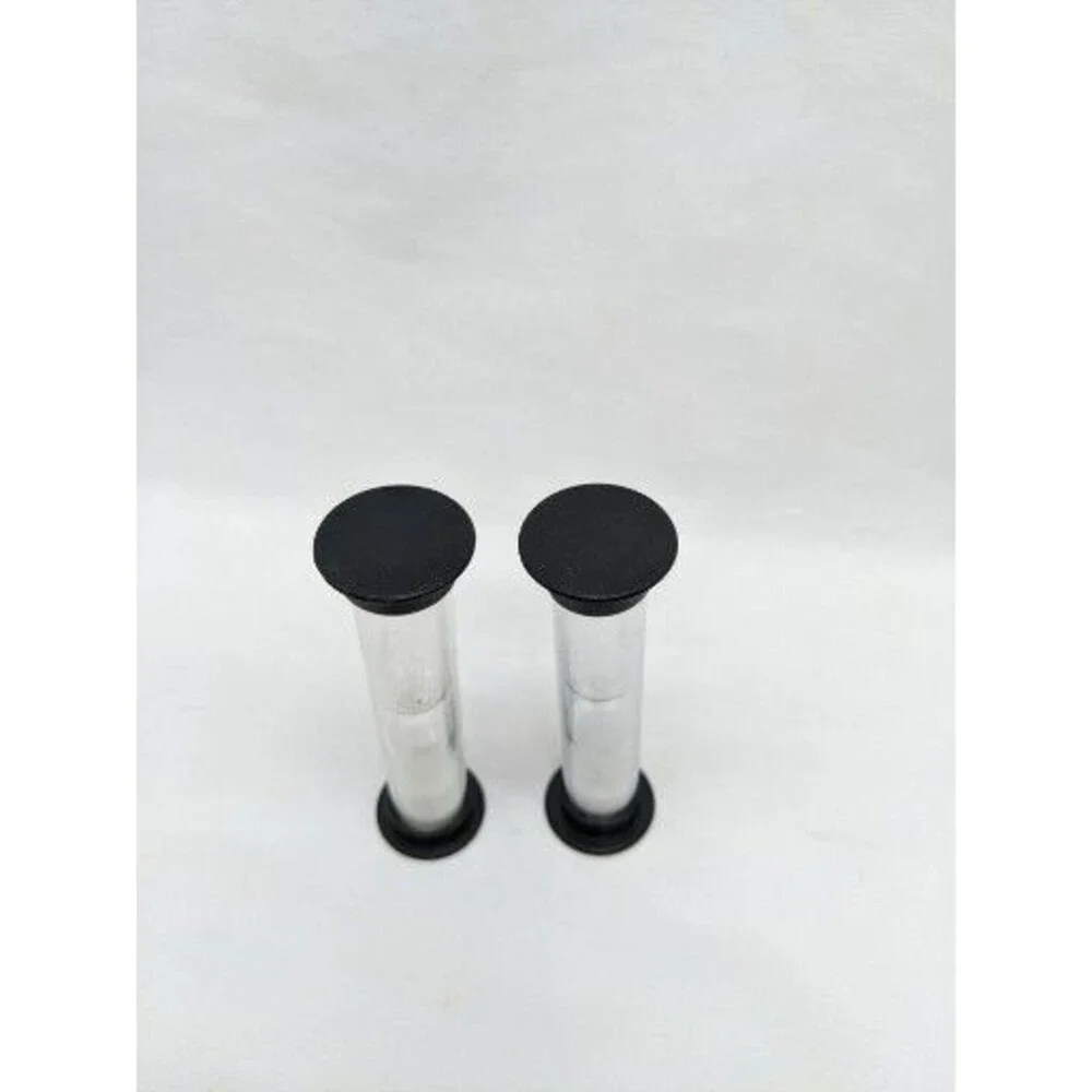 Lot Of (2) 30 Second Black Board Game Sand Timer